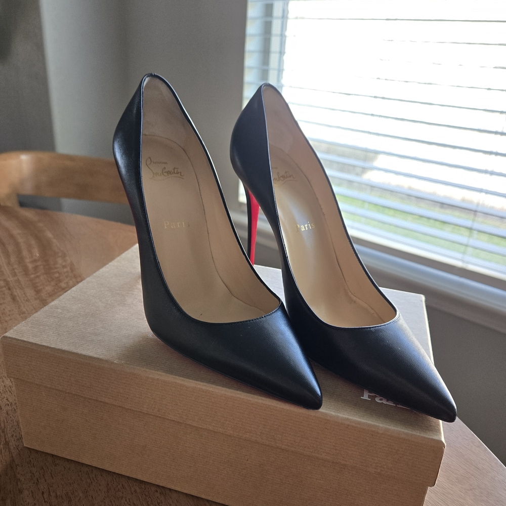 Christian Louboutin Black Stiletto Heels